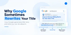 Read more about the article Why Google Rewrites Title Tags and How to Influence Title Links