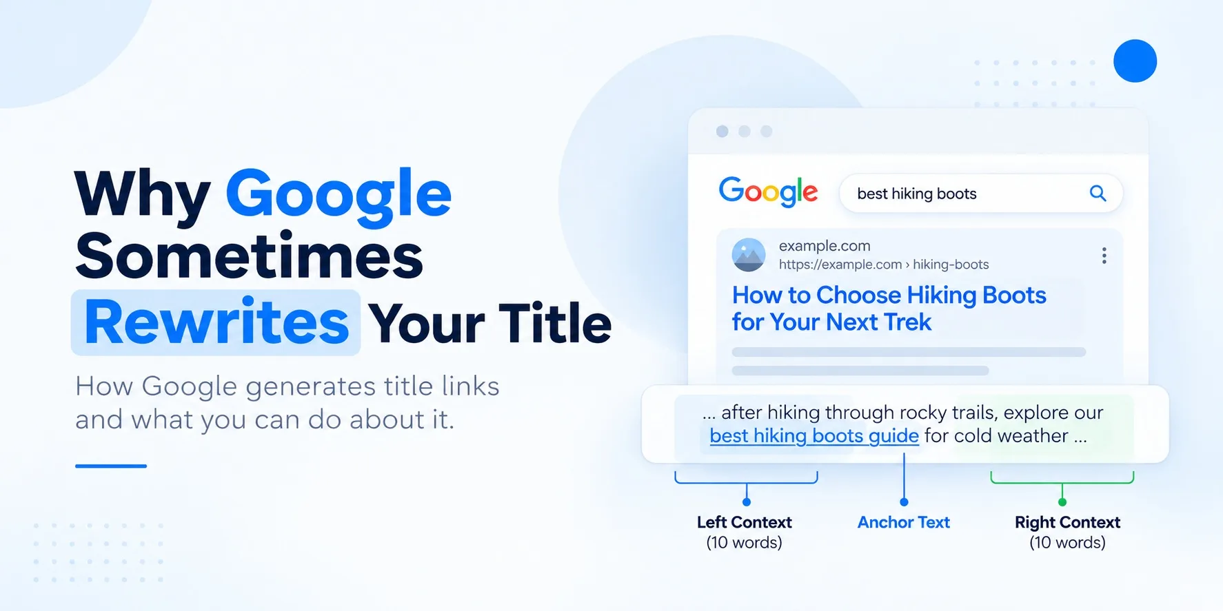 Read more about the article Why Google Rewrites Title Tags and How to Influence Title Links